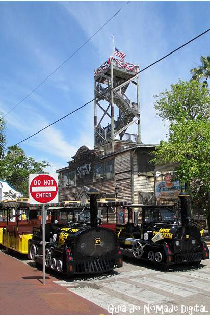 O que fazer em Key West: Old Town Trolley e Conch Tour Train