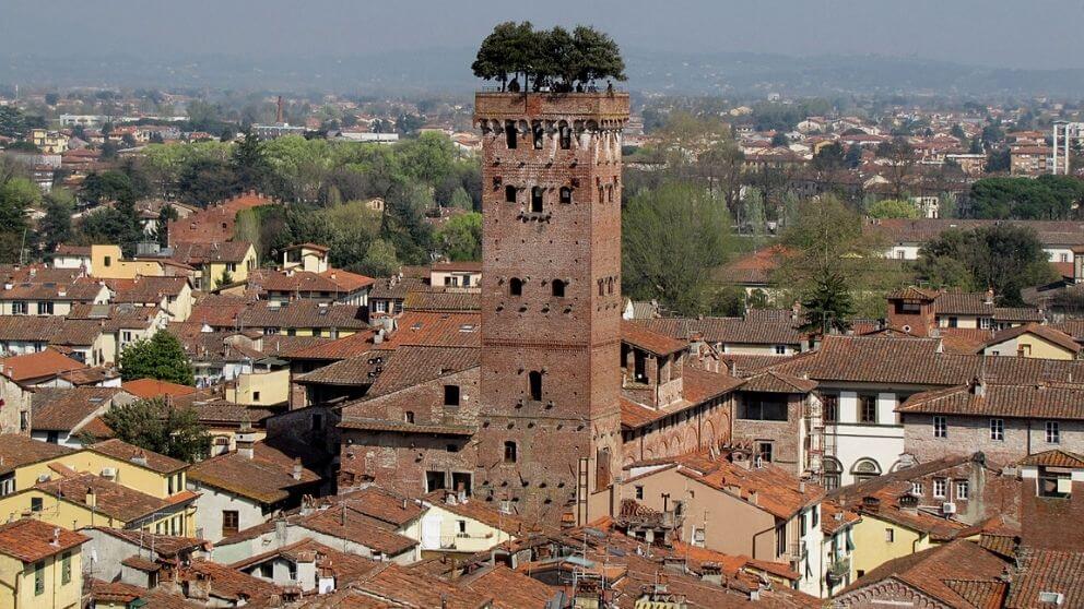 Torre Guinigi. Fonte: Wikimedia