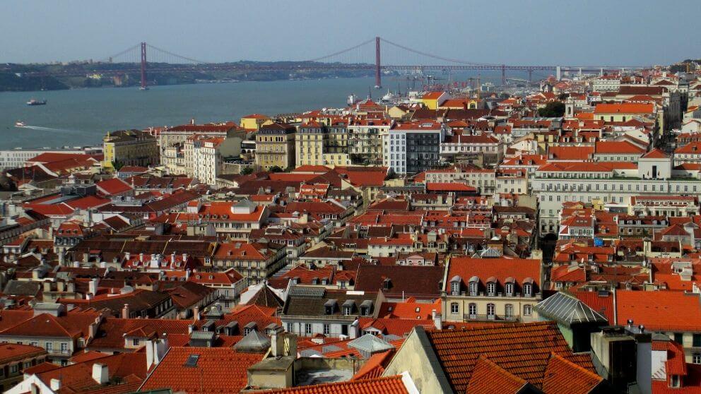 Lisboa vista do Castelo de São Jorge