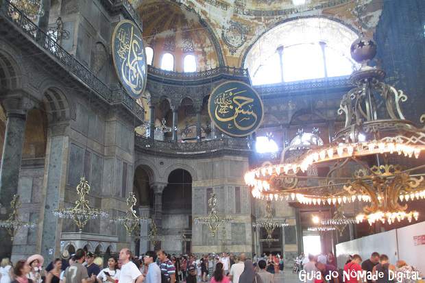 Interior de Hagia Sophia