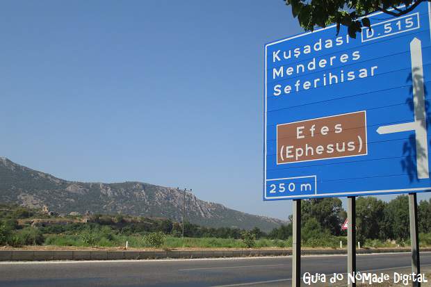 Como chegar a Éfeso usando transporte público?