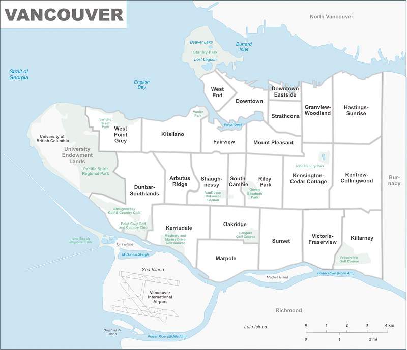 Onde ficar em Vancouver: bairros de Vancouver