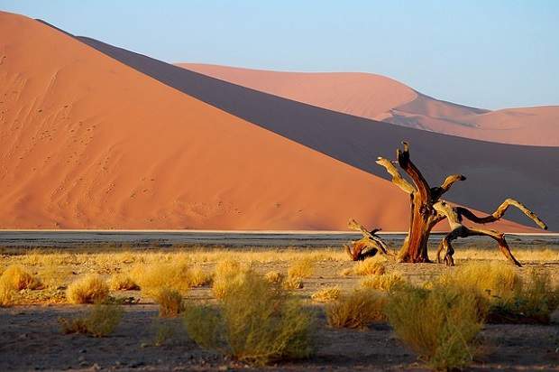 Quantos países tem a África e quais são? Deserto na Namíbia