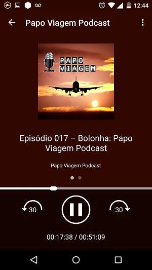 Melhores aplicativos Android para ouvir podcast: CastBox Podcast - Papo Viagem Podcast