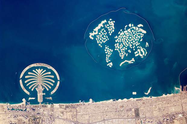 Ilhas artificiais de Dubai!