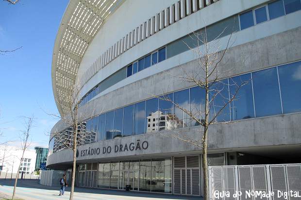 Visita ao Estádio do Dragão, em Porto
