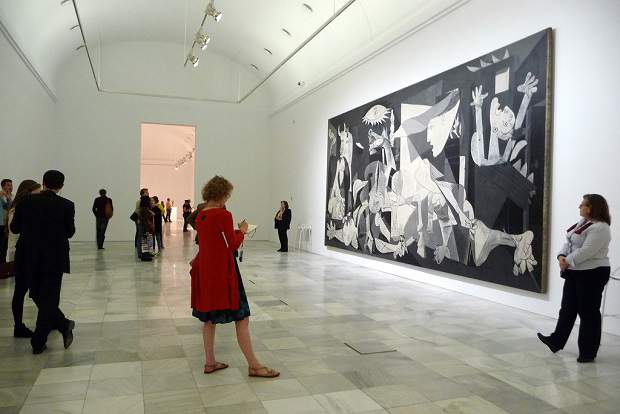 Guernica no Museu Reina Sofía. Fonte: Flickr