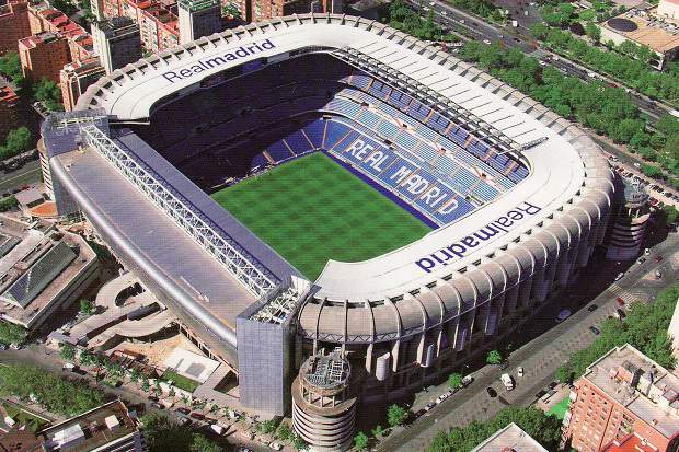 Estádio Santiago Bernabéu. Fonte: Wikimedia