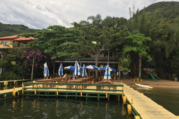 Deck do Restaurante Lagoa Azul. Fonte: TripAdvisor