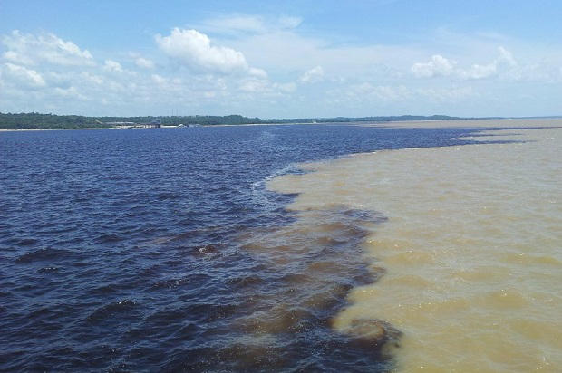 Pontos Turísticos de Manaus: encontro das águas