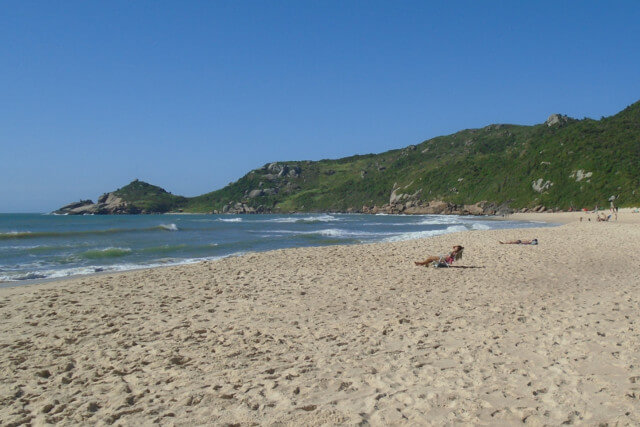 Praia Mole na Lagoa da Conceição