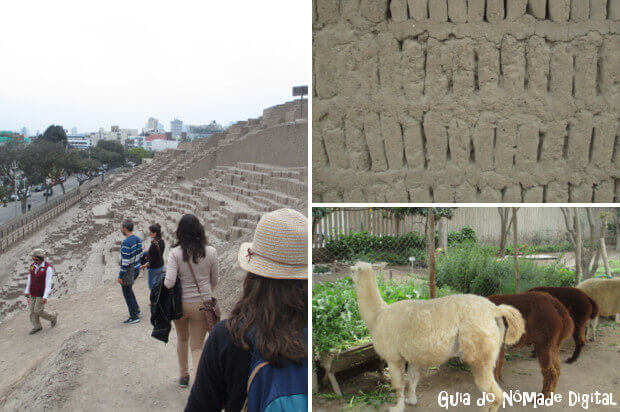 Visita à pirâmide Huaca Pucllana em Lima