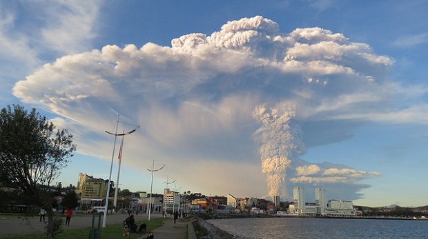 Vulcão no Chile. Foto por Carolina Kemp (FLICKR)