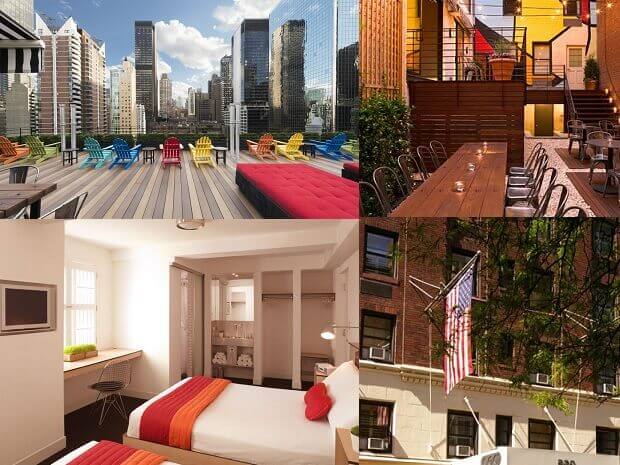 Hotéis Bons e Baratos em Nova York: Pod 51