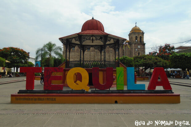 Praça central de Tequila