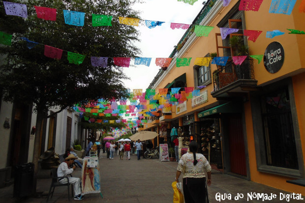 As charmosas ruas de Tlaquepaque