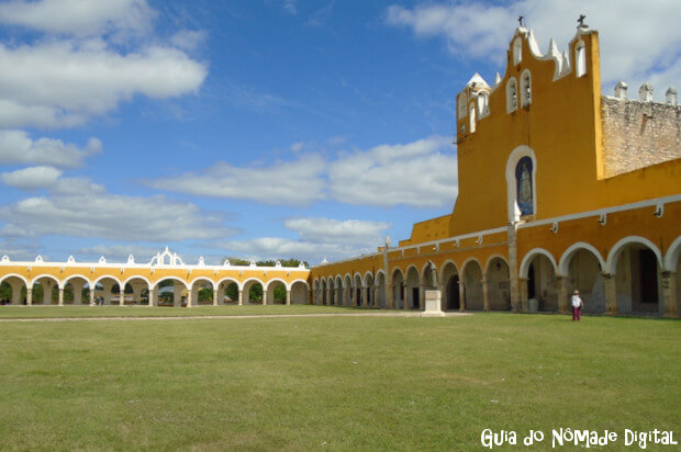 Átrio do Convento de San Antônio de Pádua em Izamal