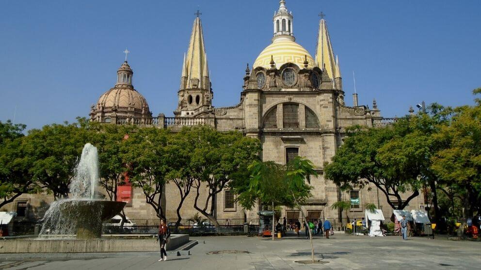 Catedral de Guadalajara no Centro Histórico