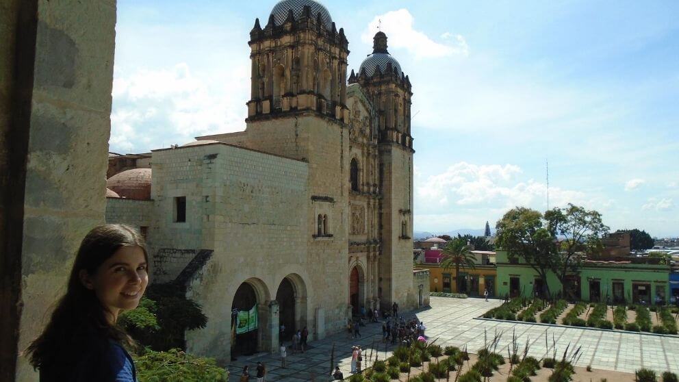 Templo de Santo Domingo de Guzmán visto a partir do Ex-Convento