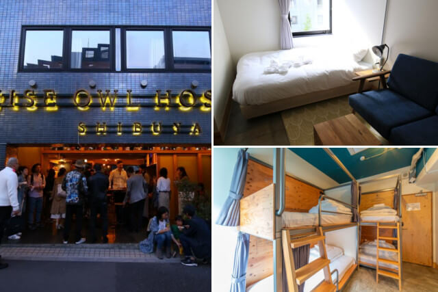Acomodações do Wise Owl Hostels Shibuya