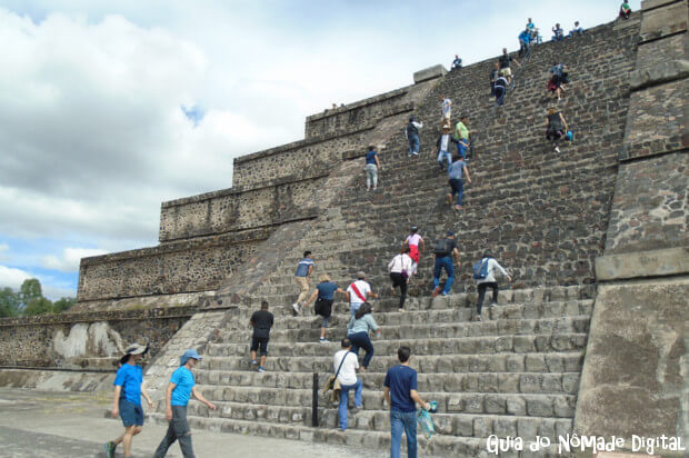 Visita às Pirâmides de Teotihuacan, Cidade do México