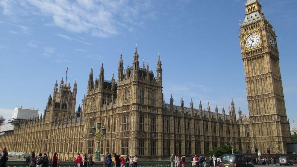 Palácio de Westminster e o Big Ben