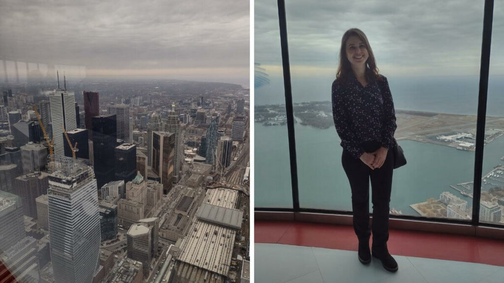 Como é a visita à CN Tower, Torre de Toronto? Vale a pena?