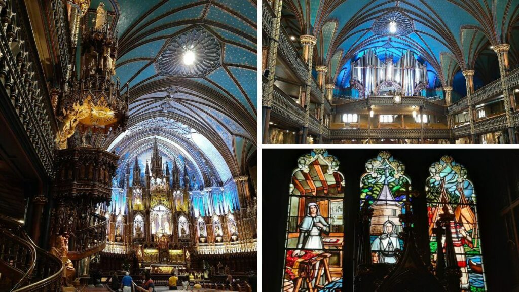 5 Igrejas em Montreal: Basílica de Notre-Dame, Oratório e Mais